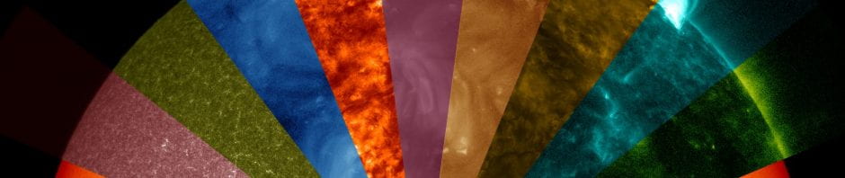 SDO Solar colors